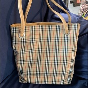 Plaid handbag